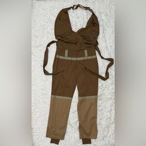 PINKO Utility Jumpsuit in‎ Brown Women’s Size US 4 (Small)